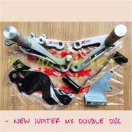 Footstep Underbone Xroad Jupiter Mx New Double Cakram Step Underbond/Underbon