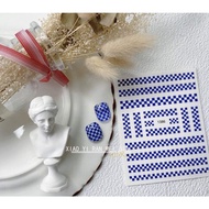 Sticker Personality stripedPiece