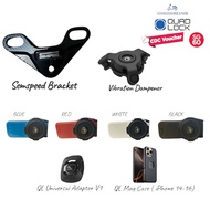 Semspeed Xmax Naked Handlebar Bracket for Quadlock Phone Holder Quad Lock Phone Holder Motorcycle