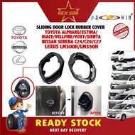 TOYOTA VELLFIRE/ALPHARD/ESTIMA/HIACE(MPV)SLIDING DOOR LOCK RUBBER COVER/VOXY/SIENTA/SERENA/LEXUS/MPV