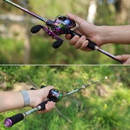 Sougayilang Joran Set 1.8M 2.1M 6-12Lb Ul Carbon 10Kg 18+1Bb 7.2:1 Reel Bc Casting Joran Set Lengkap
