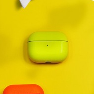 AirPods 4/3/Pro/Pro2 羊皮 耳機保護殼 Lemon 檸檬 客製化