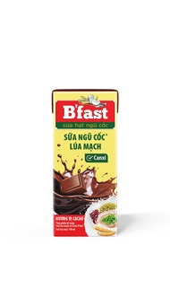 [Hàng tặng không bán ] 1 Hộp Sữa lúa mạch Bfast vị Cacao bổ sung canxi – Hộp 180ml