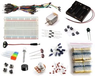 ARDEST Electronics Project Starter Kit w/Breadboard, Jumper Wires, LED, Resistors, Motor for Arduino