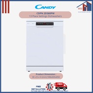 Candy CDPN 2D360PW Brava 13 Place Settings Dishwashers SIMPLY-FI