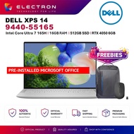 Dell XPS14-9440-55165-RTX4050-W11PRO-2YRS 14.5" FHD+ Laptop Silver ( CU7-165H, 16GB, 512GB, RTX4050 