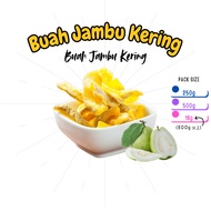[THAILAND GUAVA] Buah Jambu Batu Kering Dried Guava | Jambu Kering Thailand | Kurang Manis 250G | 50