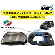 PERODUA VIVA ELITE(SIGNAL LAMP) SIDE MIRROR GLASS 1PC