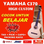 Gitar Akustik Yamaha C370 Klasik Classic Custom High Cocok Untuk Pemula Belajar
