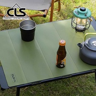 【韓國CLS】折疊矽膠野餐隔熱桌墊/桌墊/坐墊/野餐墊/露營/野炊(兩色)/ 綠色