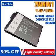 New 7WNW1 Laptop Battery for Dell Latitude 7424 5420 5424 RUGGED P85G001 P86G001 GK3D3 DMF8C GK3D3 R