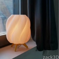 3D Printed Akari Lantern Table Lamp - Cozy Lamp for Bedroom Study LivingRoom - Lampu, gift, warm, ho