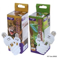 WACOOL Reptile UVB Fluorescent Bulb 26W (UVB5.0 / UVB10.0) Tropical & Desert Terrarium Lamp