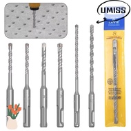 UMISTYDREAM9IQ0 1Pcs Electric Hammer Drill Bit, 110mm 160mm Cross Tips Concrete SDS Plus Drill Bit, 
