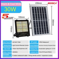 BOSCA 5 Years Warranty 30W 60W 100W 200W 300W Two-Tone Solar Light Outdoor Waterproof Solar Automati