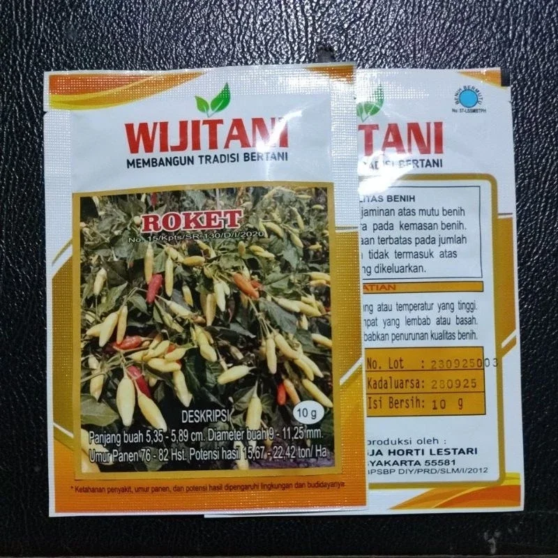 100 Benih Cabe Rawit ROKET by Wijitani