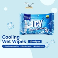 [SG INSTOCKS 🇸🇬] BZU BZU ICY Cooling Wet Wipes (10 Wipes)