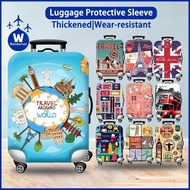 jw006luggage cover anti scratch luggage cover protector dust proof luggage protector