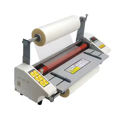9460T A2+ 110V 220V Paper Laminating Machine Four Roller Cold Hot Laminator Rolling Machine film pho