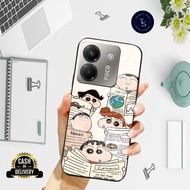 HP Trinnity_shop - Case Glasshp For poco M7 PRO 5G [T118].