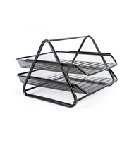 SMITH 2-Layer Document Tray Size 35x30x19 Cm. TG59179 Black