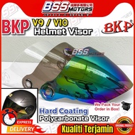 BKP 9 Visor Motorcycle Helmet Visor High Quality PC Visor For BKP Visor V9 Cermin Topi Keledar