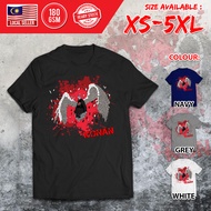 NARUTO Akatsuki Anime Cartoon Streetwear Baju Cotton XS-5XL Lengan Pendek Short Sleeve T-Shirt Baju 