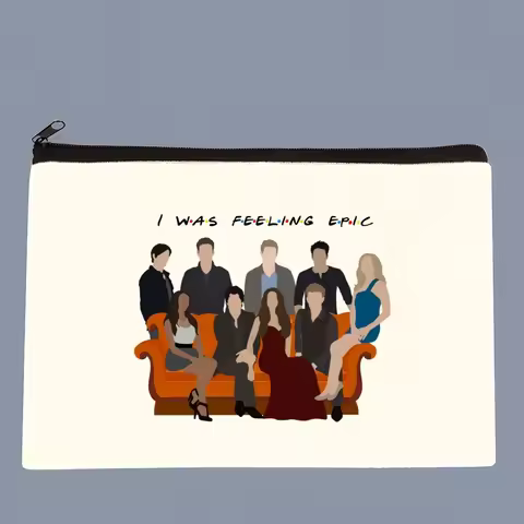 The Vampire Diaries Small Square Bag Coin Purse Storage Small Bag Card Bag Key Bag Coin Clutch Bag Z