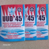 MERAH 10 UUD 45 Books Latest Edition Red and White Cabinet