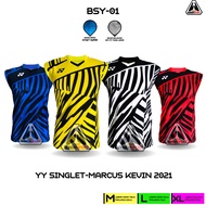 BSY-01 YY SINGLER MARCKEV 2021 BAJU BADMINTON SINGLET DEWASA YONEX BAJU BULUTANGKIS JERSEY BADMINTON