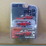 Pop Race RX7 Widebody Metallic Red 003 Blister