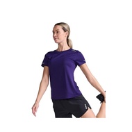 2XU Aero Women's T-shirt - Technical - Parachute/Silver Reflective