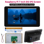 Raspberry Pi 7 Inch DSI 1024*600 Display IPS Capacitive Touch Screen for RPI 5 4B 3B+ 3B Zero Pi 5 A