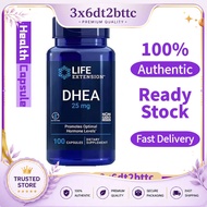 DHEA 25 mg, 100 capsules [Life Extension: Exp 04/27] 100% Authentic-TTC