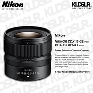 Nikon NIKKOR Z DX 12-28mm F3.5-5.6 PZ VR Vlog Friendly Wide-Angle Power Zoom Lens For APS-C Camera