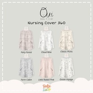 Baby Loop 360 nursing cover printed fabric / nursing apron