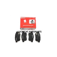 HONDA ACCORD TAO,PROTON PERDANA TAO,PERDANA 2008-  BRAKE PAD REAR SETS