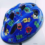 [瘋拜客]GIANT 兒童安全帽/童帽 (車車塗裝) 含護具組 (護肘、護膝)