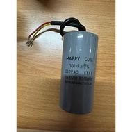 CD60 Kapasitor dinamo Motor 250v Dinamo 200uf 250uf 300uf 350uf 400uf Capacitor Starting Kompresor