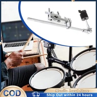 1Set Cymbal Arm Extension Stand Metal Drum Cymbal Arm Clamp Holder Set Adjustable Cymbal Grabber Arm