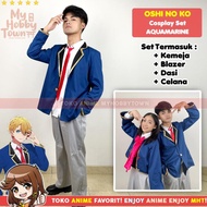 Kostum Cosplay Anime Oshi no Ko Aquamarine Hoshino Terbaik Termurah Ready Kirim