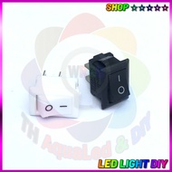 2-pin ON/OFF switch 15*10mm, 1-level ON/OFF by convenient push operation