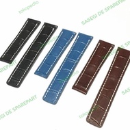 DA36 - Breitling 22mm-20mm Leather Watch Strap