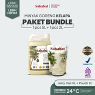 [PAKET BUNDLING] Sahabat Special Minyak Goreng Kelapa 5L Jerigen + Sahabat Special Minyak Goreng Kel