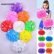 NONEDYODYE9I Game Pompoms, 9 Colors 25cm Cheap Practical Pompoms, High Quality Vocal Concert Decorat
