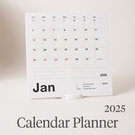Desk calendar 2025 aesthetic | Sitting calendar | Calendar planner desk