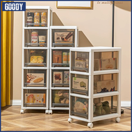 GOODY Orocan Natura slim drawer Cabinet Storage Desktop Stationery with wheels drawer