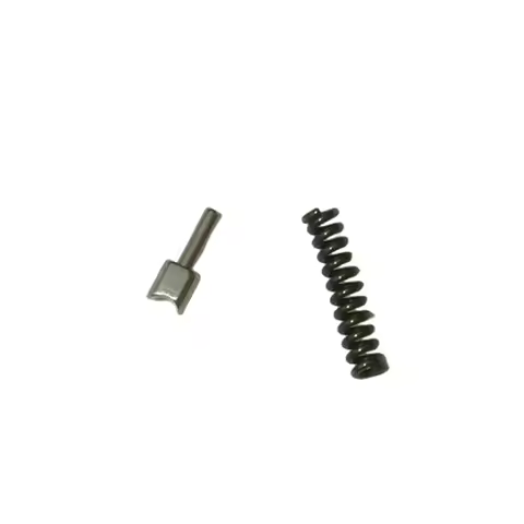 2-in-1 Open Top Lid Metal Thimble Rod Spring Set Suitable For Dupont L2/Ligne 2 Lighter Repair Parts