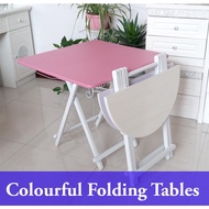 SQUARE Colorful Folding Foldable Portable Table /Picnic Table /Study Table /Camping /Outdoor /Coffee