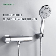 Stainless Steel Faucet Bathroom Mixing Valve Household Shower Set Shower Shower Head Shower Head Temperature Control Shower Head Large Flow Faucet Set